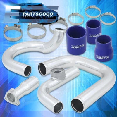 For 04-06 Scion xB 1.5L Bolt-On Turbo Intercooler Piping Kit + Couplers Set - Image 1 of 4