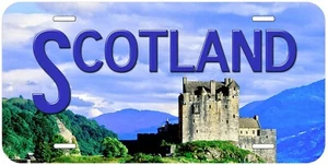 Scotland Castle Neuheit Autokennzeichen - Bild 1 von 3