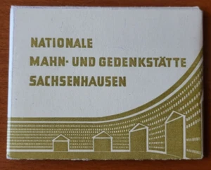 NAT. MAHN - MEMORIALE SACHSENHAUSEN ➔ cartella fotografica ➔ circa 9 x 7 cm *da collezione* - Foto 1 di 4