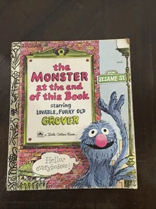 The Monster at the End of This Book A Little Golden Book Vintage Book 1971 - Picture 1 of 3