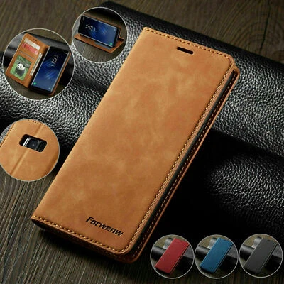 For Huawei P30 Pro lite P Smart Case Leather Stand Flip Wallet Card Phone Cover - Image 1 of 4