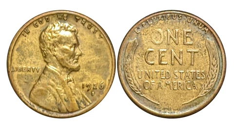 1926-S Lincoln Wheat Cent Red Brown ID25850 Cover