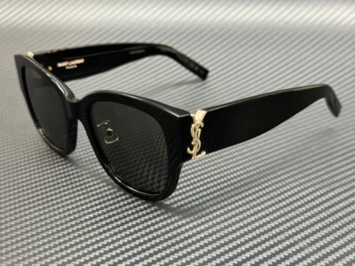 SAINT LAURENT SL M95 K 001 Black Grey Women's 54 mm Sunglasses - Image 1 of 4