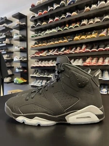 Size 12 - Nike Air Jordan 6 Chrome Authentic Black Authentic - Picture 1 of 9
