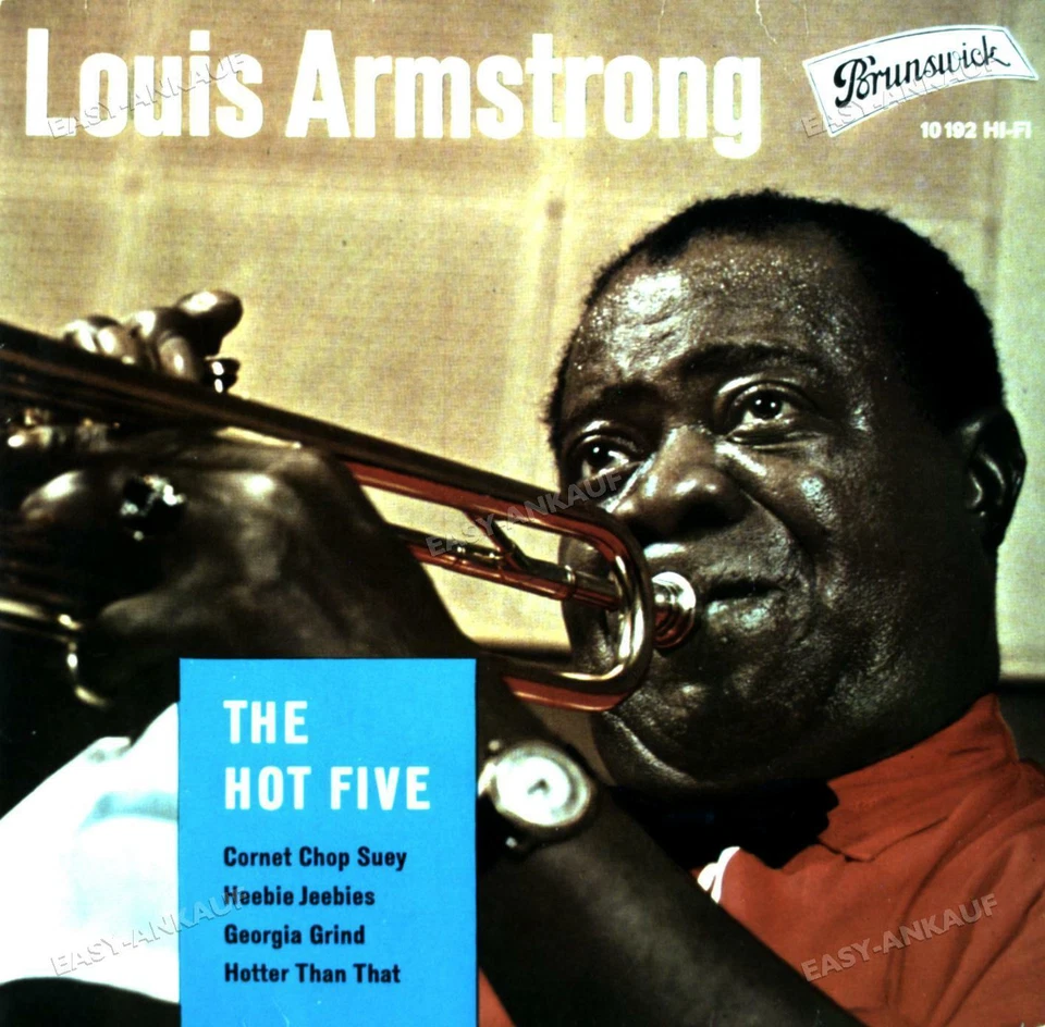 Louis Armstrong And His All-Stars - The Hot Five 7in (VG+/VG+) '* - Image 1 of 1