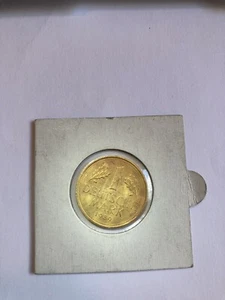 Sammlerstück 1 Deutsche Mark 1989 j gold - verpackt - Bild 1 von 2
