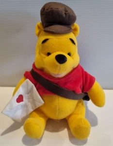 Winnie the Pooh Mailman Cuddly Soft Toy Plush 21cm - Picture 1 of 12