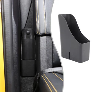 Black ABS Rear Side Seat Storage Box Tray For Ford Ranger T9 2023+ - Picture 1 of 17