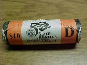 2006 D SOUTH DAKOTA STATE QUARTER US MINT ROLL - Picture 1 of 1