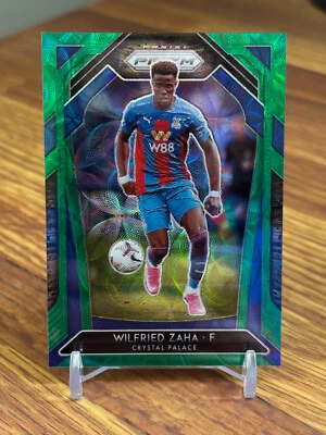 Wilfried Zaha 2020 2020-21 Panini Prizm Premier League EPL #75 Green Choice /9 - Image 1 of 2