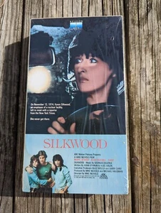 Silkwood VHS 1983 Meryl Streep, Kurt Russell, Cher Nelson Watermark New Sealed - Picture 1 of 8