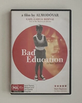 Bad Education (DVD) Region 4 Pedro Almodovar Gael Garcia Bernal Spanish 2004 - Image 1 of 2