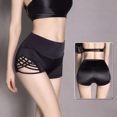 Women Shorts Boxer Bandage Hollow out Slim Fitted Hot Pants Sexy Lingerie - Image 1 of 4