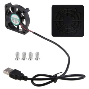 50mm Silent Cooling Fan 5V 0.1A 5010 DC Brushless Quiet for PC Computer Case - Afbeelding 1 van 9