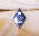 NICE Phi Gamma Delta fraternity GF member pin / badge AO chapter 1988 FIJI
