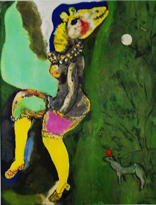 Ho ho ho, letzte Chance! - "Marc Chagall-offset-ithographie 1959" - Bild 1 von 4