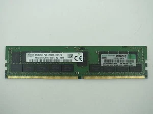 SK HYNIX 32GB PC4-2666V Server Ram / ECC Memory - HMA84GR7CJR4N - VK T3 AC - Picture 1 of 2