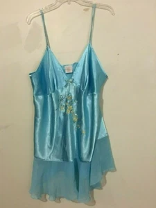 Secret Treasures Plus Size 2X Turquoise Blue Intimate Sleep Wear Lingerie Women - Picture 1 of 12