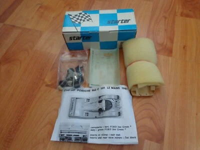 1/43 Vintage STARTER - Porsche 962C #1 Lui Le Mans 1987 Auto Kit Modello C303-60 - Immagine 1 di 3