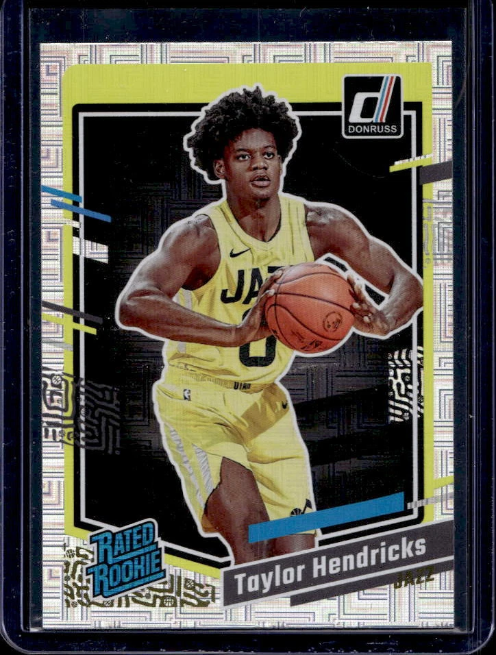 2023-24 Donruss Taylor Hendricks Choice Rated Rookie RC #208 Jazz