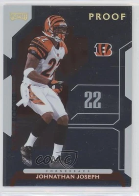 2006 Playoffs NFL Playoffs Prueba de Oro/100 Johnathan Joseph #113 Rookie RC Foto 1 de 2