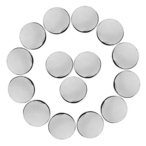 30 Pcs Alloy Metal Coat Buttons Flat Design Clothes Sewing Buttons - Picture 1 of 12