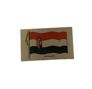Wilbur-Suchard Chocolate Co. International Flag Trading Cards Hungary - Picture 1 of 2