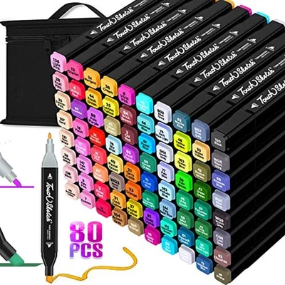 Marker für 80 Farben Steine Wasserfest Stifte Graffiti Steine Bemale - Bild 1 von 4