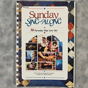 Sunday Sing-Along 50 Favorites That Live On Brentwood Spiral Songbook 1986 Hymnen - Bild 1 von 6