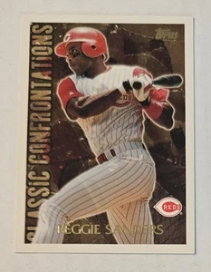 Reggie Sanders 1996 Topps - Classic Confrontations #CC7 Reds All-Star - Imagen 1 de 3