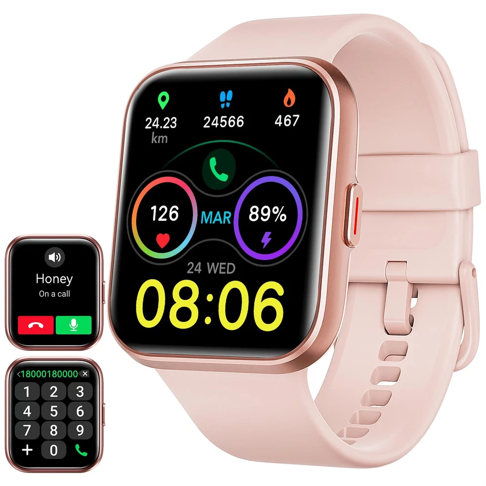 para hombres (respuesta/hacer), Alexa incorporada, fitness con frecuencia cardíaca SpO2 sueño lunes... Foto 1 de 4