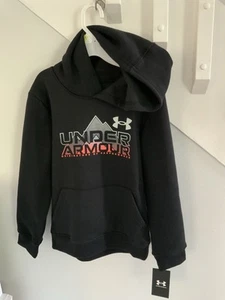 NWT Under Armour Ginators of Performance Black Hoodie Youth Small - Picture 1 of 4