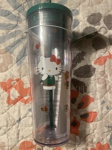 Starbucks/Sanrio Hello Kitty 2025 Collab Cold Cup 24oz Venti Tumbler NEU - Bild 1 von 5