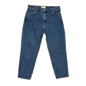 Jeans Abercrombie & Fitch Mom Curve Love tiro alto denim talla 31 regular - Imagen 1 de 6