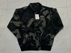 Men S New Nike Jordan x PSG Paris Saint-Germain Full Zip Repel Jacket FN5320-010 - Picture 1 of 4