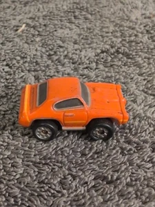 Micro Machines Pontiac GTO Orange Muscle Car Vintage Galoob 1987 Toy Collectible - Picture 1 of 5