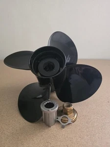 13.4 x 15 Outboard Propeller fit Mercury 40-140HP 15 Tooth 48-8M8026580,4B RH - Bild 1 von 5