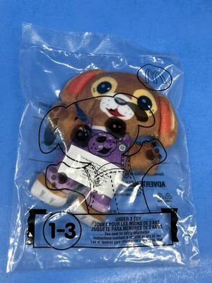 2020 Stuffed Plush Puppy Dog For Toddler Under 3 McDonald's Happy Meal Toy - Image 1 of 2
