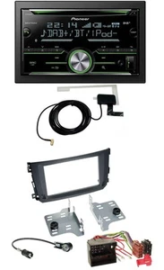 Pioneer CD USB MP3 Bluetooth 2DIN DAB Autoradio für Smart ForTwo 2010-14 Quadloc - Bild 1 von 9