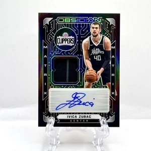 2020-21 Panini Obsidian Ivaca Zubac Matrix Patch Auto #97/99 - Picture 1 of 2