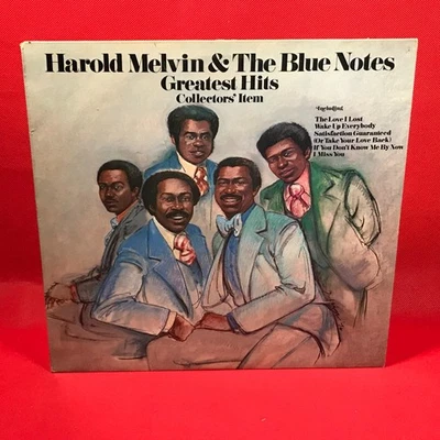 HAROLD MELVIN & THE BLUE NOTES Greatest Hits 1976 UK vinyl LP best of record - Image 1 of 4
