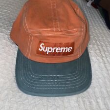 Supreme 纯棉橙色帽子男士| eBay