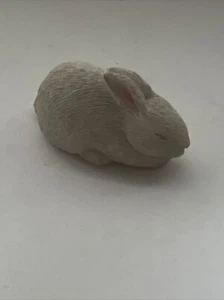 Vintage Sandicast Miniature 3" Bunny Figurine Signed Sandra Brue - Picture 1 of 6