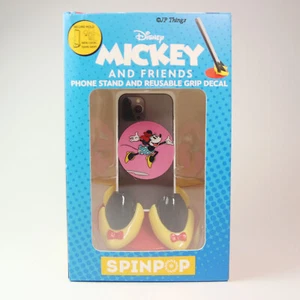NIB Spinpop Disney Minnie Mouse Phone Stand Pink Minnie Mouse Reusable Decal - Bild 1 von 5