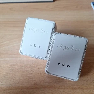 Devolo dLAN 200 AVmini, 2 Adapter für Netzwerk über Stromleitung, gebraucht - Bild 1 von 3