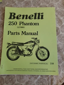 Benelli 250 Phantom 250 2C Parts Manual Parts Catalog - Picture 1 of 1