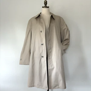Kappenheimer Trench Coat Rain Jacket Single Breasted 42 Quiet Luxury Minimalist - Picture 1 of 23
