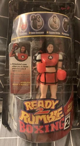 Vintage 2001 Ready 2 Rumble Boxen Runde 2 Selene Strike Figur Neu im Karton - Bild 1 von 2