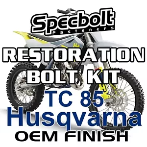 KIT DE PERNOS DE RESTAURACIÓN DE ACABADO OEM PARA HUSQVARNA TC85 - Imagen 1 de 9