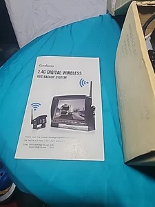 Für Wohnmobil LKW Bus drahtloses Rückfahrkamera System 7" Monitor  - Bild 1 von 3